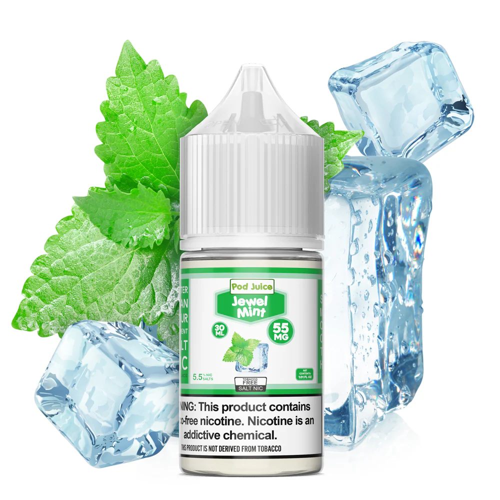 POD Juice ICED Synthetic Nicotine Salt E-Liquid 30ML (MSRP $19.99)