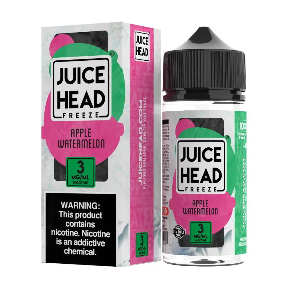 Juice Head Freeze E-Liquid 100ML (MSRP $26.00)