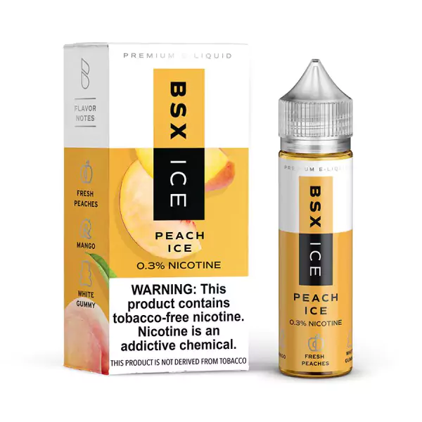 BSX ICE Series By Glas Nicotine E-Liquid 60ML (MSRP $19.99)