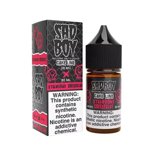 SadBoy Synthetic Nicotine Salt E-Liquid 30ML (MSRP $19.99)