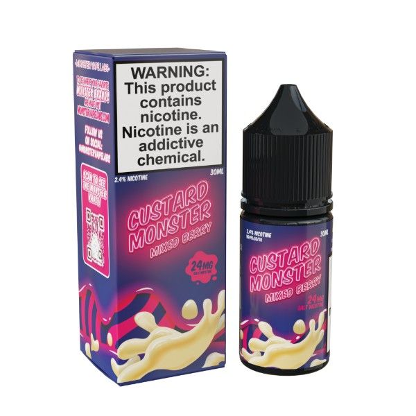 Custard Monster Synthetic Nicotine Salt E-Liquid 30ML (MSRP $20.00)