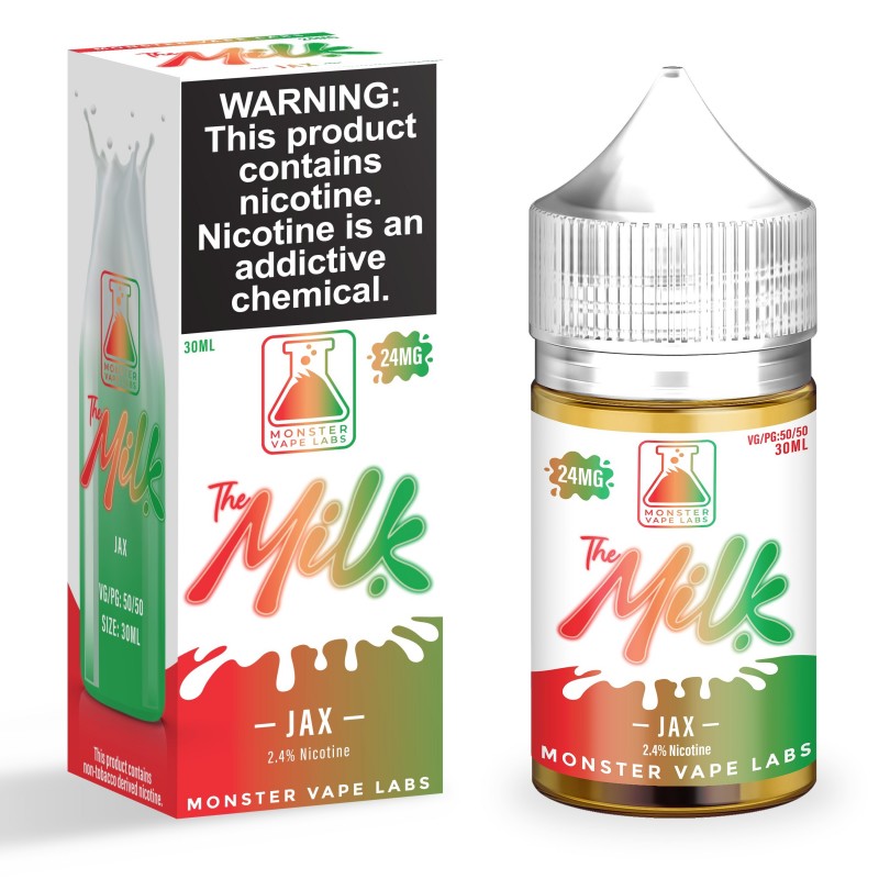 The Milk Synthetic Nicotine Salt E-Liquid By Monster Vape Labs 30ML (MSRP $19.99)