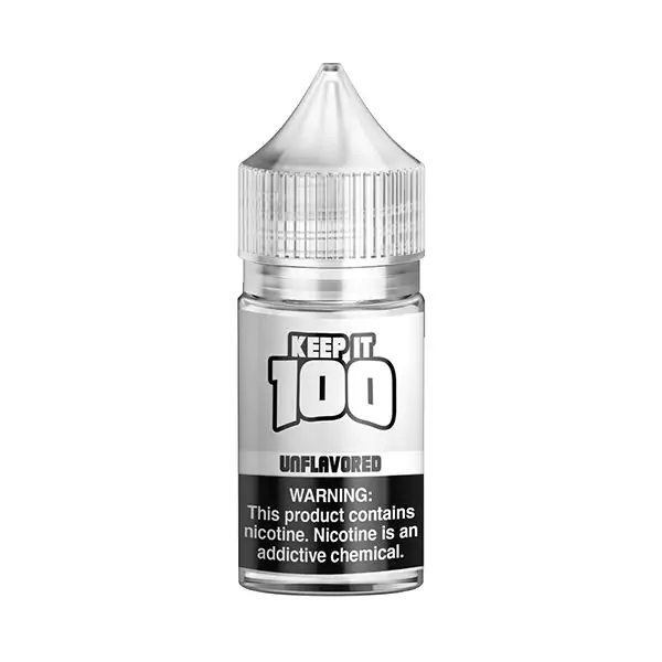 Keep It 100 Nicotine Salt E-Liquid 30ML (MSRP $25.00)