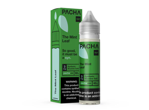 Pacha Syn Synthetic Nicotine E-Liquid 60ML (MSRP $15.00)