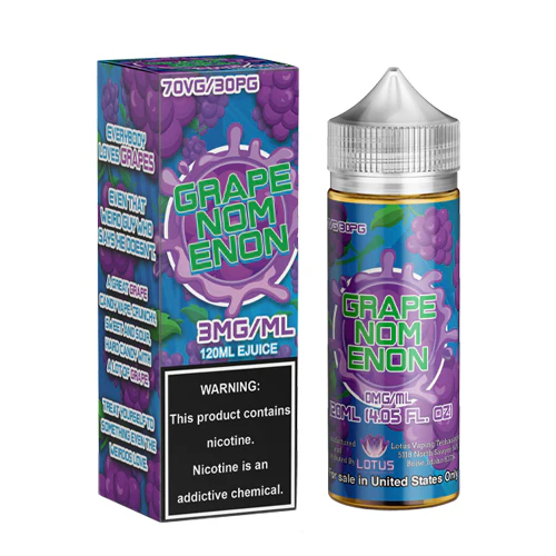 Nomenon E- Liquid 120ML (MSRP $24.99)