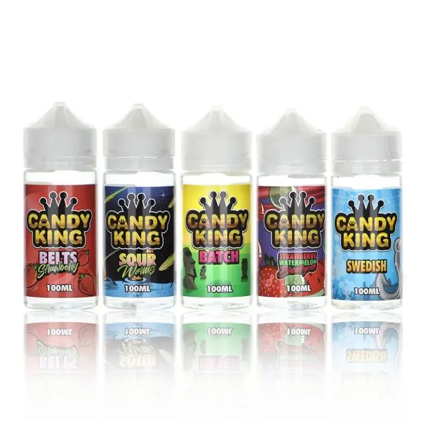Candy King Synthetic Nicotine E-Liquid 100ML (MSRP $24.99 - $29.99)