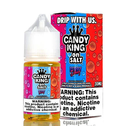 Candy King On Salt Synthetic Nicotine Salt E-Liquid 30ML (MSRP $24.99)
