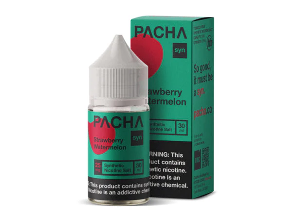 Pacha Syn Synthetic Nicotine Salt E-Liquid 30ML (MSRP $15.00)