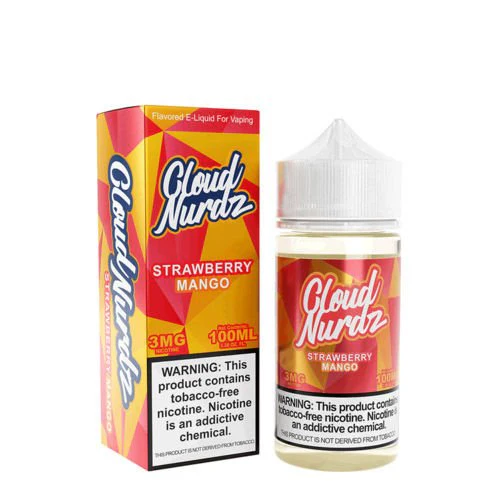 Cloud Nurdz Synthetic Nicotine E-Liquid 100ML (MSRP $25.00)