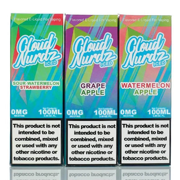 Cloud Nurdz Salts Tobacco-Free Nicotine Salt E-Liquid 30ML (MSRP $19.99)