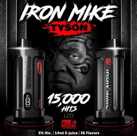 IRON MIKE Tyson 15K Puffs - STARTER KIT
