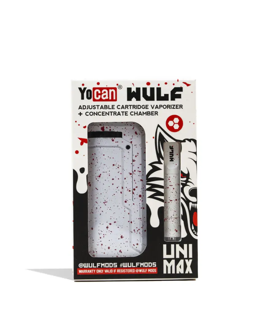 Wulf Mods x Yocan Uni Max 650mAh Adjustable Cartridge Vaporizer + Concentrate Chamber Starter Kit (MSRP $34.99)
