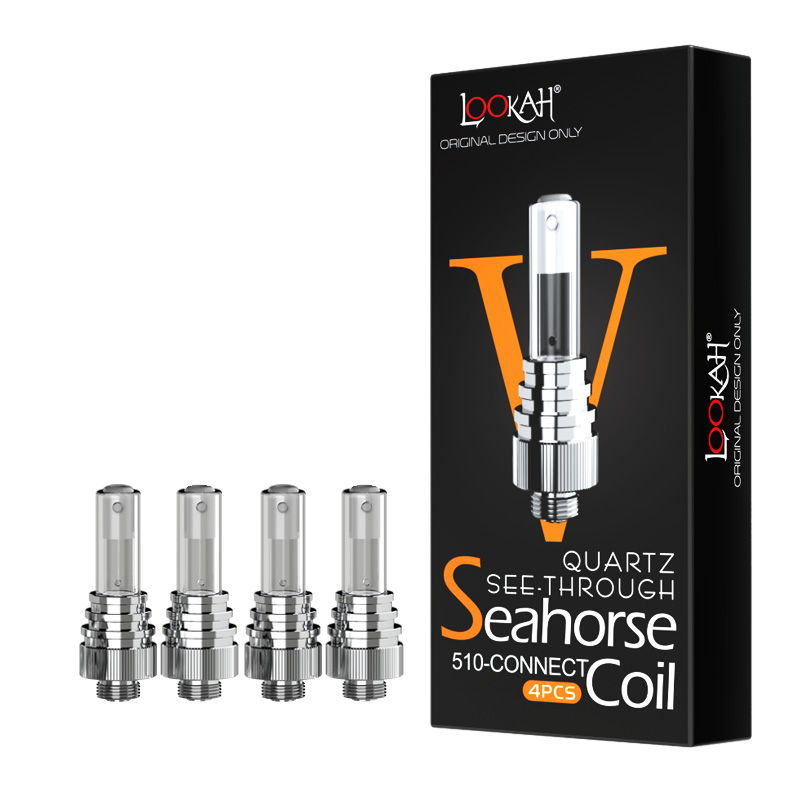 Lookah Seahorse Replacement Coils V - Pack of 4 (MSRP $35.00)