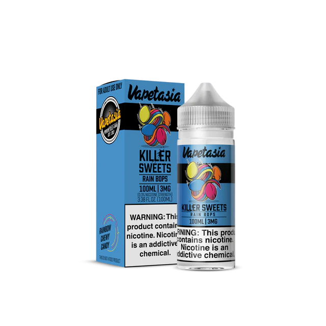 Killer Sweets By Vapetasia Synthetic Nicotine E-Liquid 100ML (MSRP $35.00)
