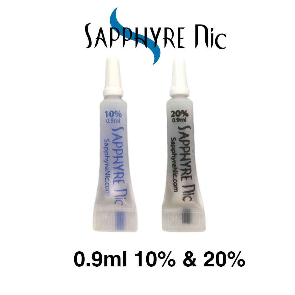 Sapphyre Nic 0.9ML Concentrated Nicotine Additive - Display of 50