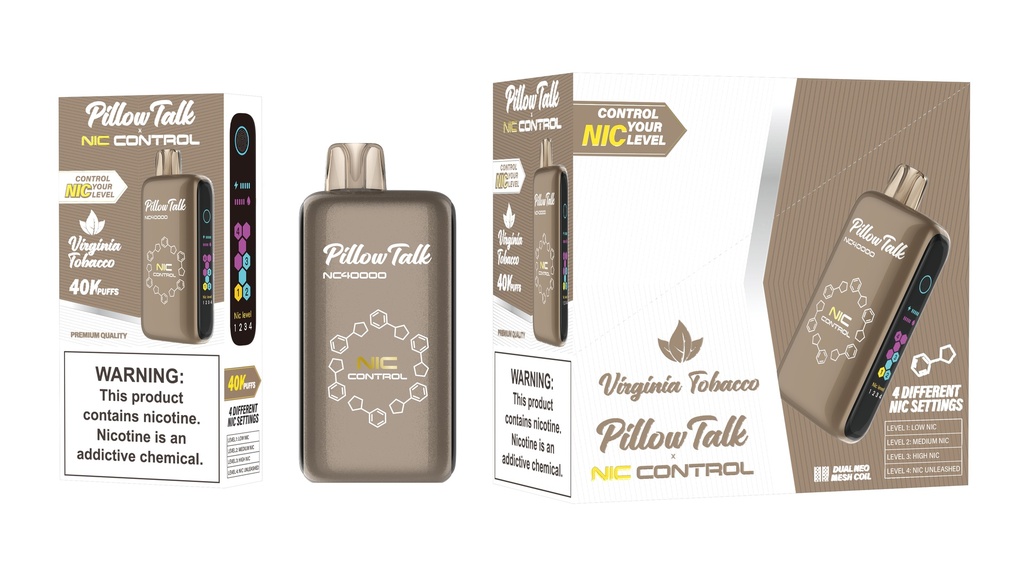 Pillow Talk Nic Control NC40000 Puffs - Display of 5 (TEXAS COMPLIANT)