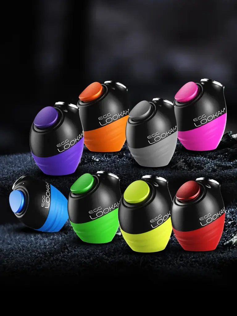  Lookah Egg 350mAh VV 510 Cartridge Vape Battery With Temperature  Control - Display of 5 (MSRP $28.99 Each)