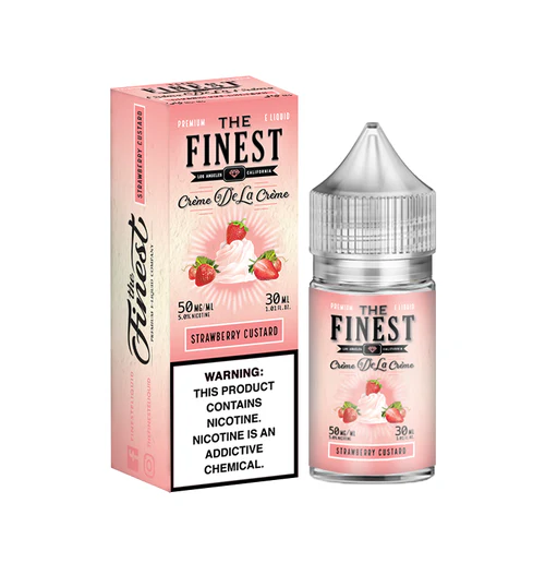 The Finest Creme De La Creme Nicotine Salt E-Liquid 30ML (MSRP $19.99)