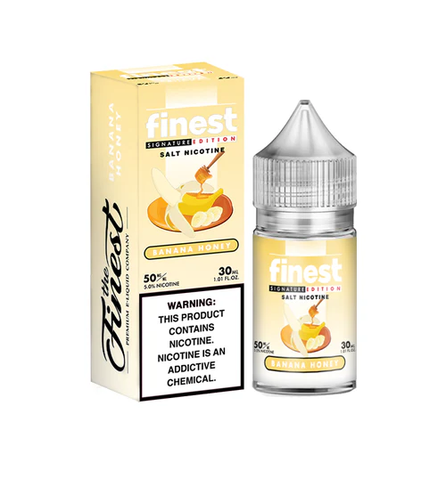  The Finest Saltnic Series Signature Edition Nicotine Salt E-Liquid 30ML (MSRP $19.99)
