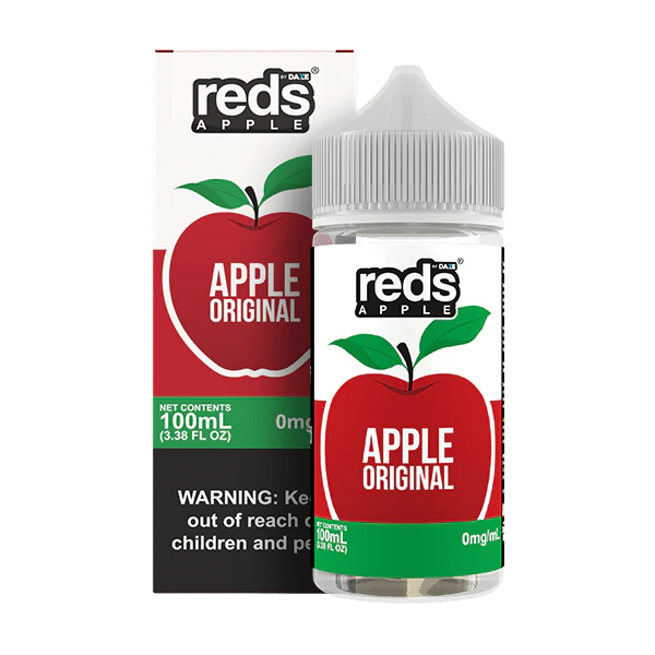 Reds Apple E-Liquid By 7 Daze 100ML