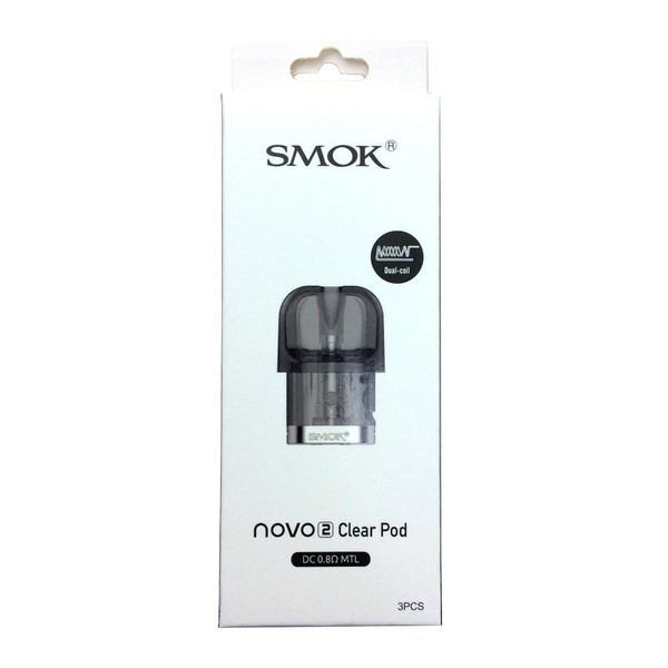 SMOK Novo 2 Refillable 1.8ML / 2ML Replacement Pods - Pack Of 3 (MSRP $16.17 - $17.37)