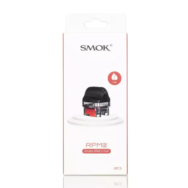 SMOK RPM2 7ML Empty Refillable Replacement Pod - Pack of 3 (MSRP $10.00)