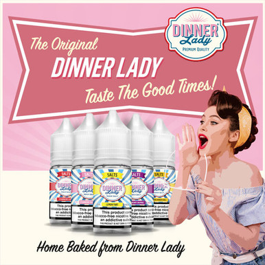 Dinner Lady Nicotine Salt E-Liquid 30ML (MSRP $19.99)