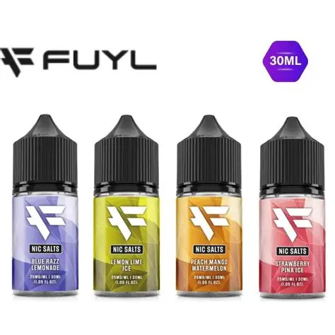 Fuyl Powered By Dinner Lady Nicotine Salt E-Liquid 30ML (MSRP $19.99)
