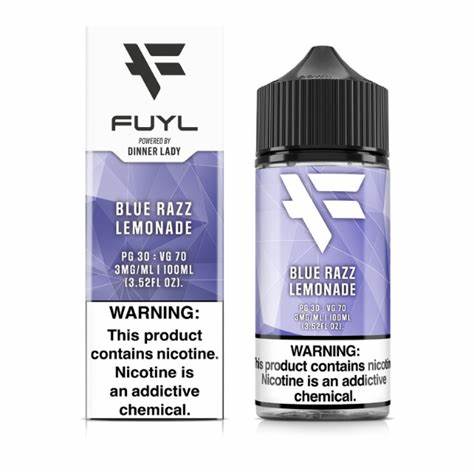 Fuyl Powered By Dinner Lady Nicotine E-Liquid 100ML (MSRP $19.99)