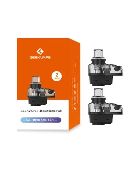 GeekVape H45 5ML Refillable Pod - Pack of 2 (MSRP $9.99)