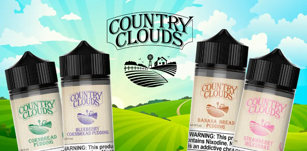 Country Clouds Premium E-Liquid 100ML (MSRP $30.00)