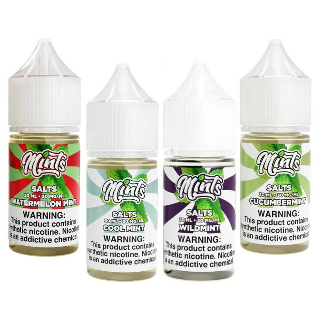 Mints Synthetic Salt Nicotine E-Liquid By Verdict Vapors 30ML (MSRP $18.00)