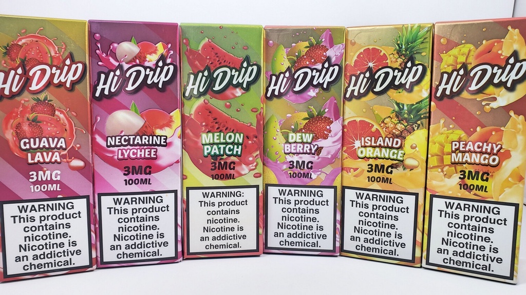 Hi-Drip E-Liquid 100ML (MSRP $28.00)