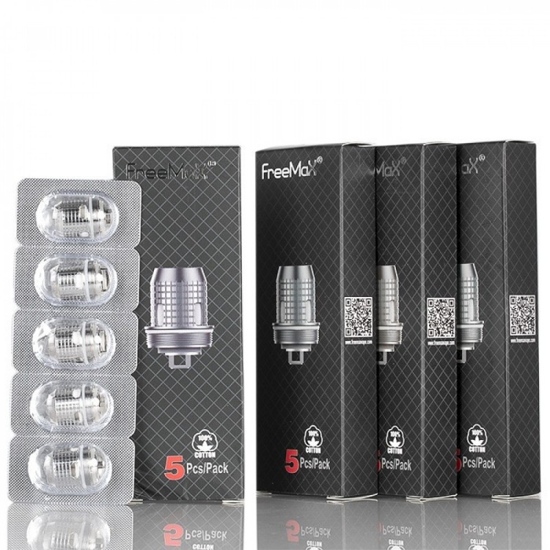 FreeMax Fireluke 2 Replacement Coil - Pack of 5 (MSRP $20.00) - X1 Mesh 0.15ohm