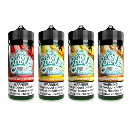 Juice Roll-Upz Dessertz E-Liquid 100ML (MSRP $27.00)