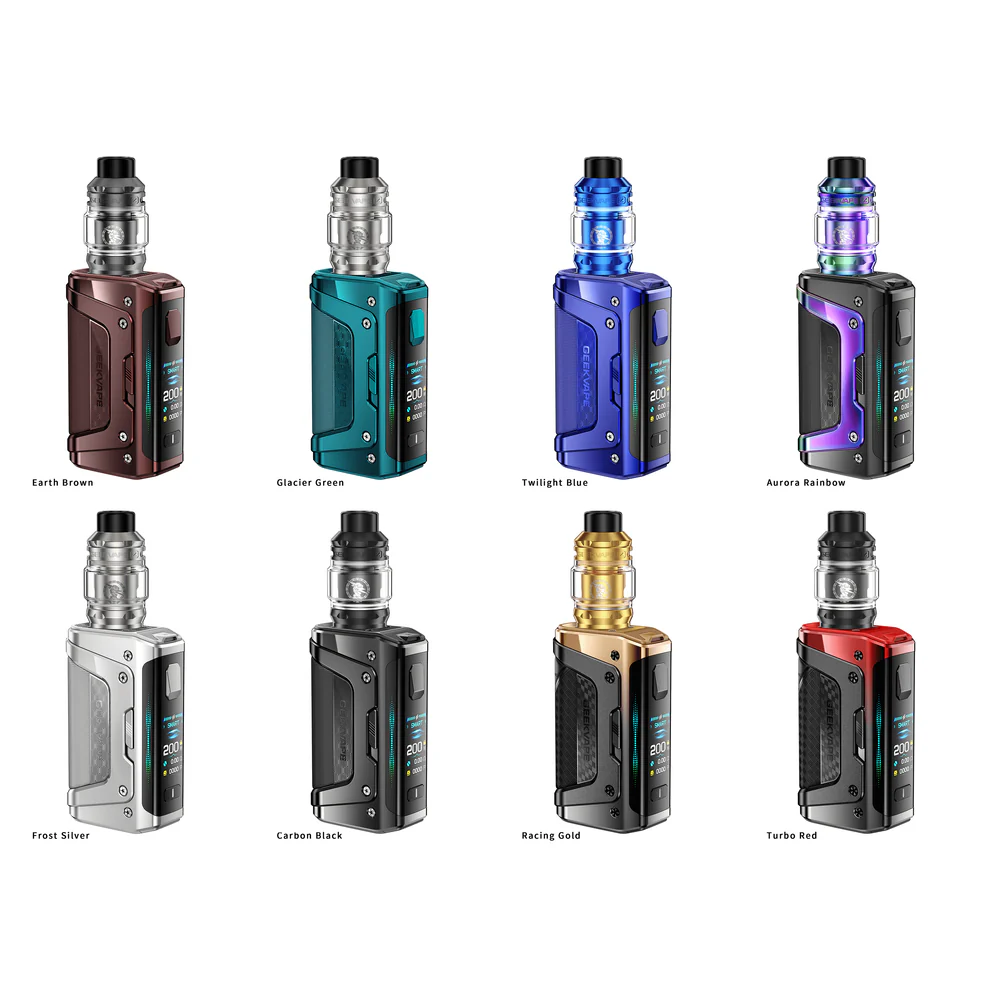  GeekVape Aegis Legend 5 200W Dual 18650 Starter Kit With 5.5ML GeekVape Z Sub-Ohm 2021 Tank (MSRP $94.99)