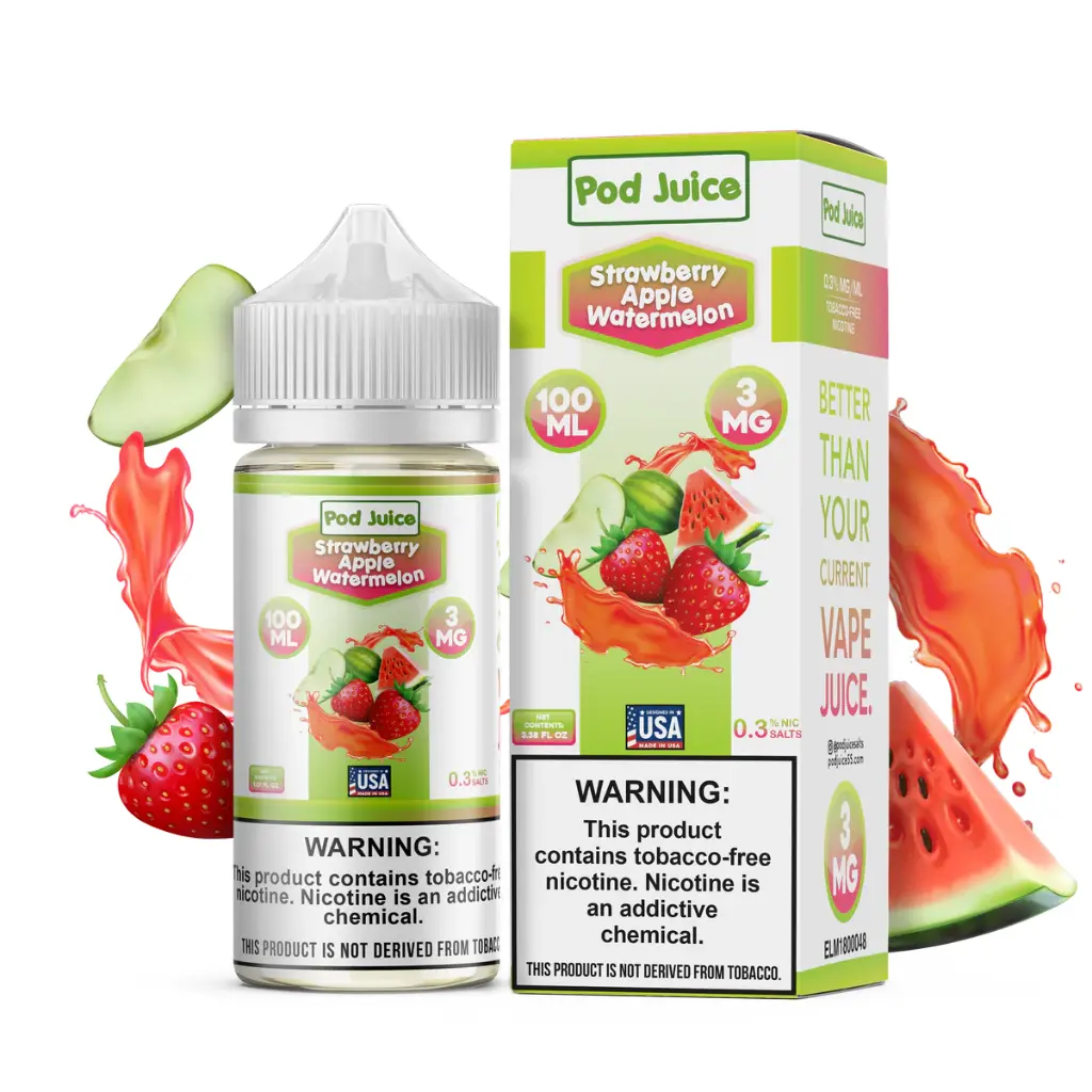 POD Juice Nicotine E-Liquid 100ML (MSRP $24.99)