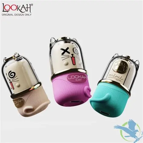  Lookah Cat VV 510 Cartridge Vape Battery - Display of 6 (MSRP $29.99 Each)