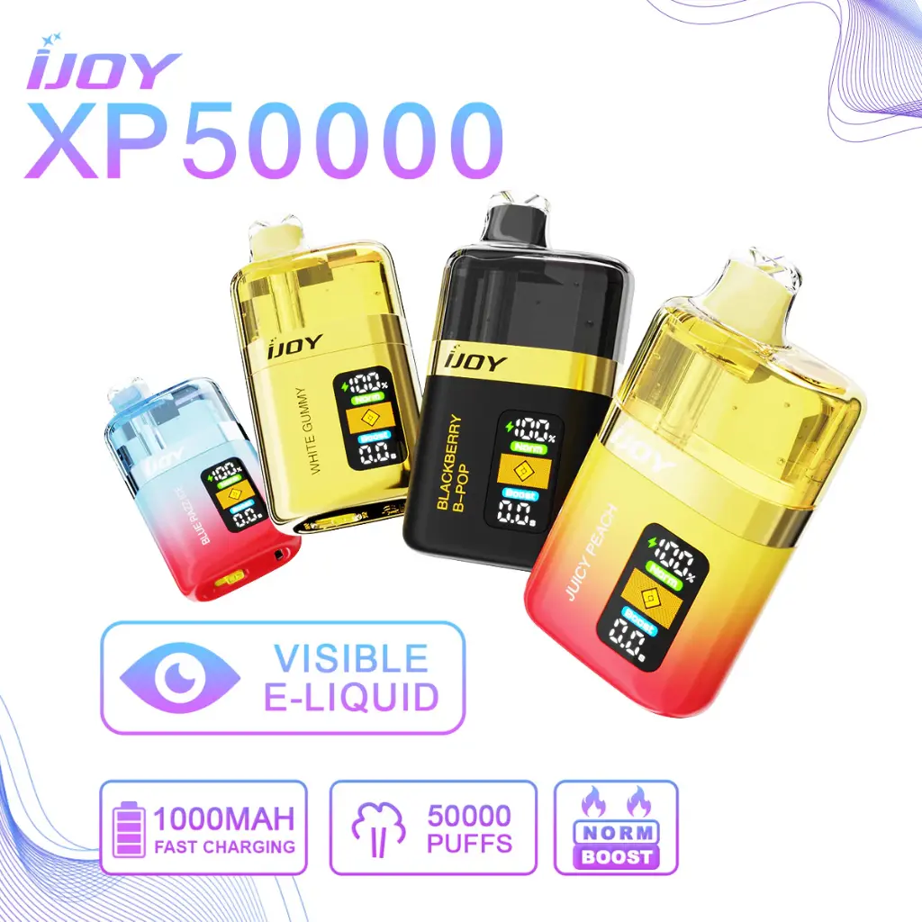  iJoy XP 50000 Puffs - Display of 5