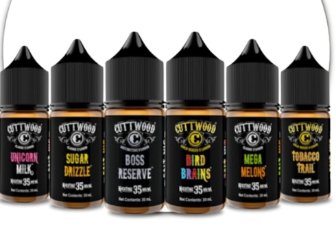 CUTTWOOD Salt Nic Nicotine E-Liquid 30ML (MSRP $14.00)