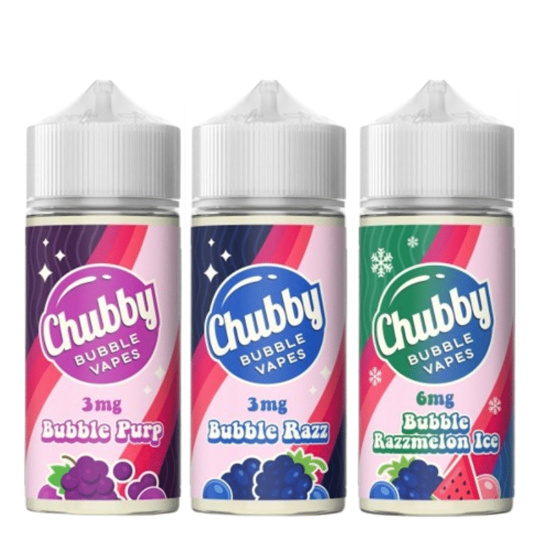 Chubby Bubble Vapes Nicotine E-Liquid 100ML (MSRP $30.00)