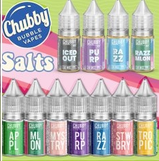 Chubby Vapes Salt Nicotine Salt E-Liquid 30ML (MSRP $19.99)