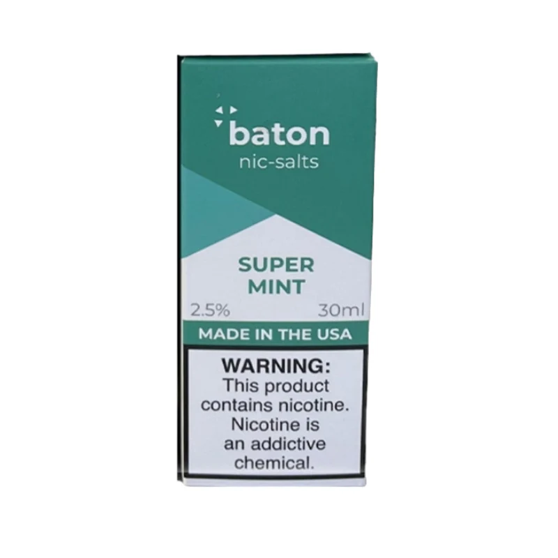 Baton Nicotine Salt E-Liquid 30ML (MSRP $19.99)