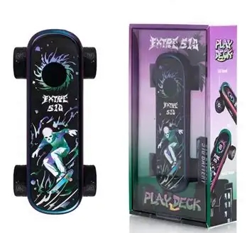 EXTRE Playdeck Skateboard 500mAh 510 Preheat VV Battery With Digital Screen - Display of 5 (MSRP $20.00 Each)