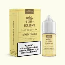 Four Seasons Fine Tobacco E-Liquid 60ML (MSRP $19.99)