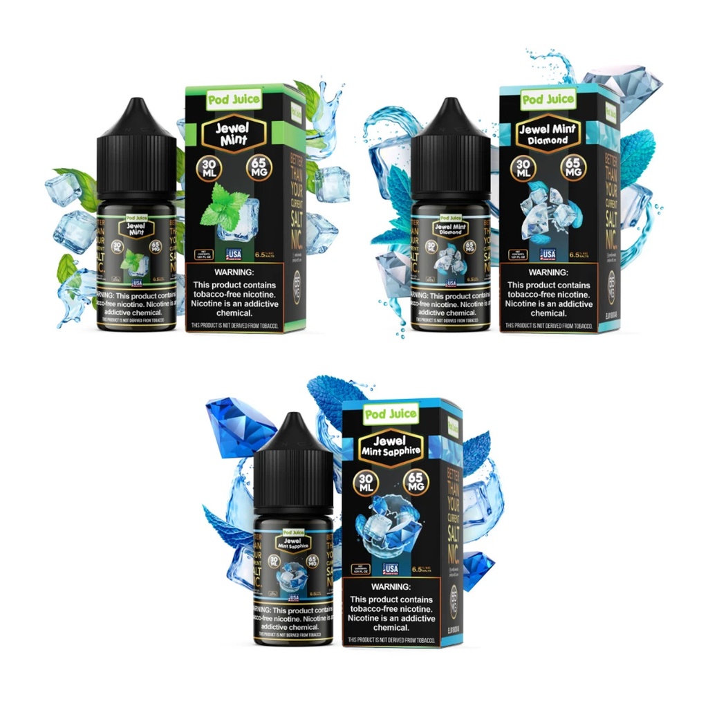 Pod Juice BOLD Synthetic Nicotine Salt E-Liquid 30ML (MSRP $24.99)