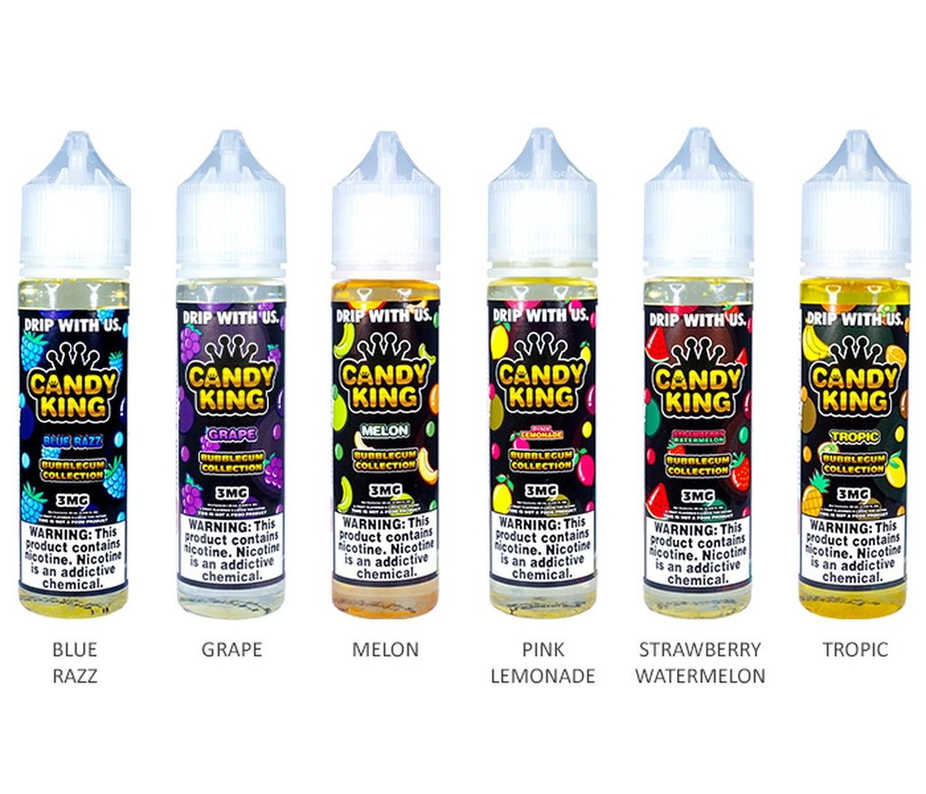 Candy King Bubblegum Collection E-Liquid 100ML