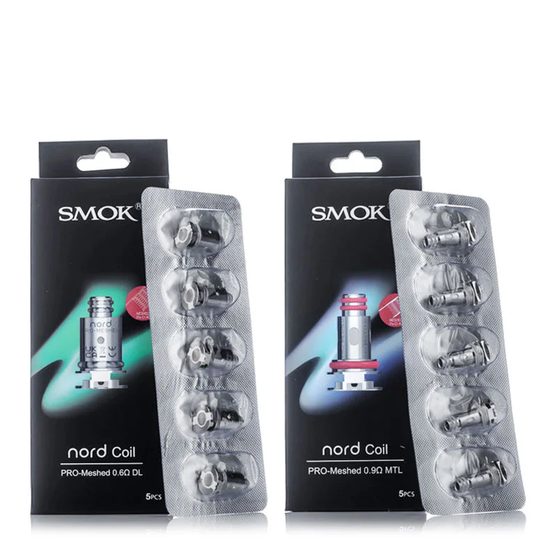SMOK Nord Pro Replacement Coils - Pack of 5 (MSRP $20.00) 