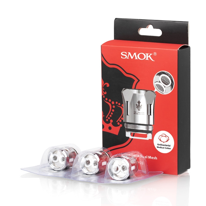 SMOK TFV12 Prince MAX Mesh Replacement Coils - Pack of 3 (MSRP $20.00) - 0.17 ohm 80-130W