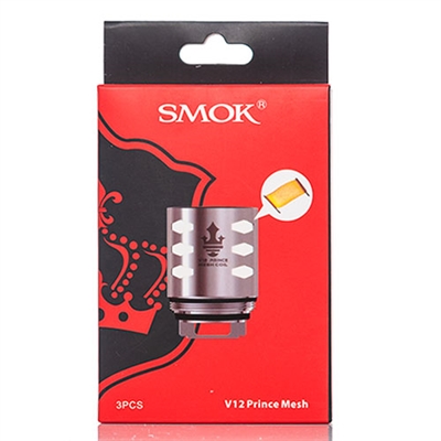 SMOK TFV12 Prince Mesh Replacement Coils - Pack of 3 (MSRP $20.00) - 0.15 Ohm (40-80W)